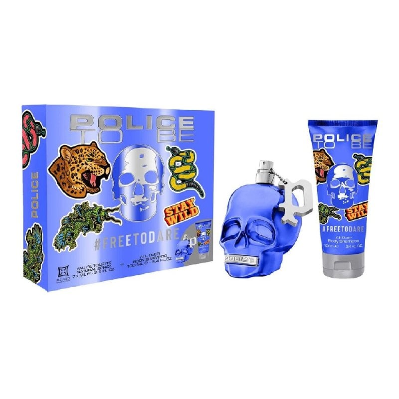 Police To Be Free To Dare Man Edt 75Ml+Sh 100Ml