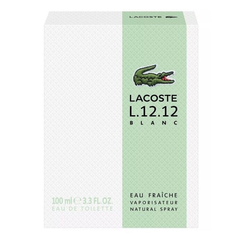 Lacoste L.12.12 Blanc Fraiche Edt 100Ml