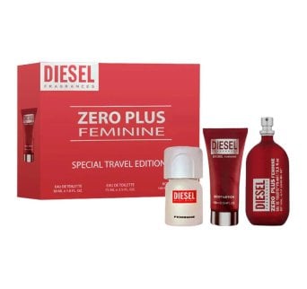 Diesel Zero Plus Woman Edt 75Ml+30Ml+Bl 100Ml