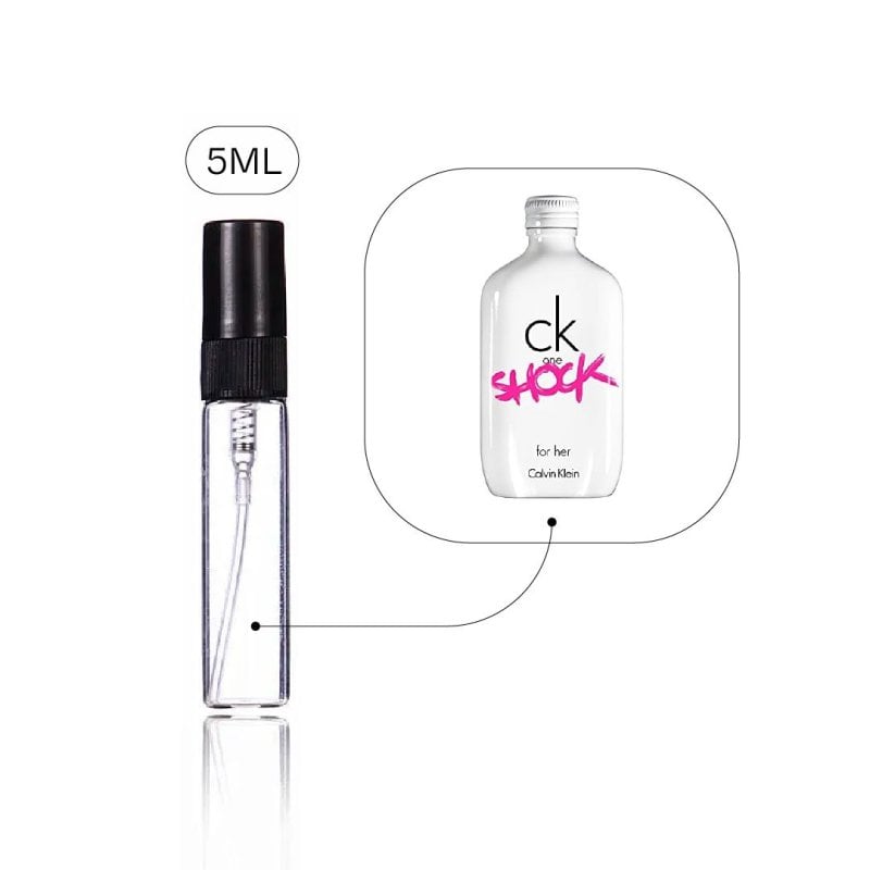 DECANTS CALVIN KLEIN CK ONE SHOCK WOMAN 5ML DECANTS CALVIN KLEIN CK ONE SHOCK WOMAN 5ML